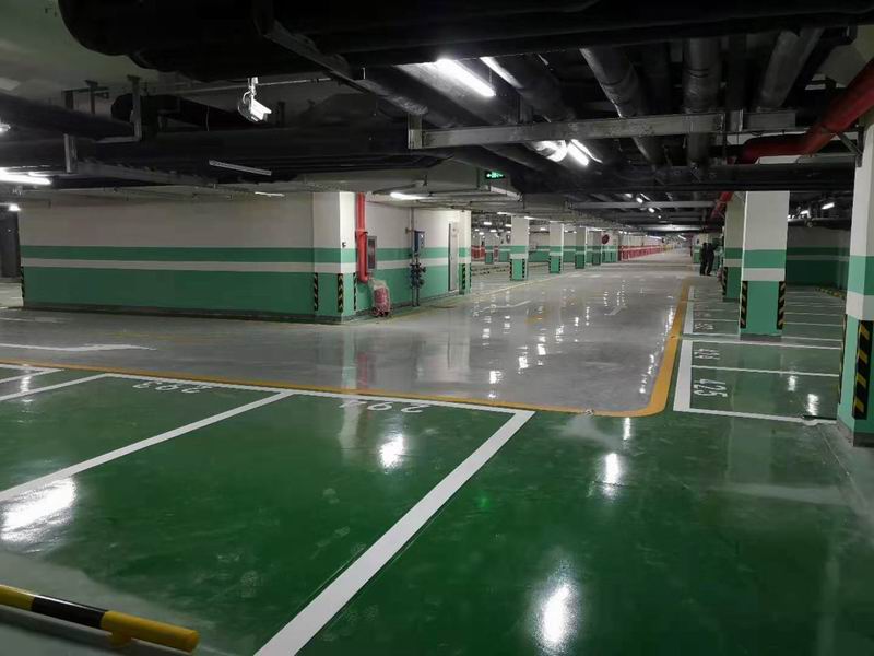 地下車庫(kù)劃線 